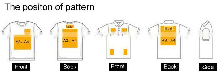 Custom Silk Screen Printing 100% Cotton T- Shirt