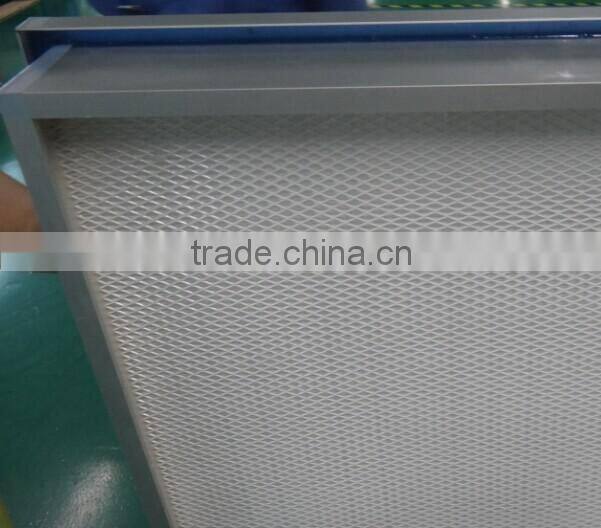 HVAC Gel sealant Mini-pleat HEPA filter