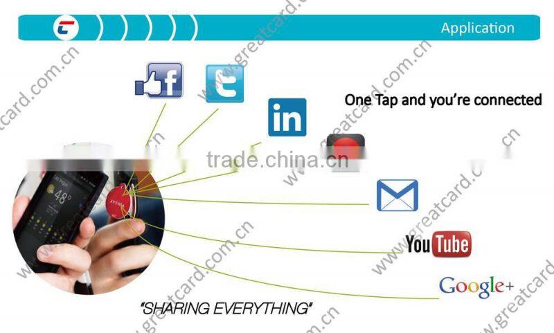 NFC Tag Compitable With All NFC-enabled Smartphones