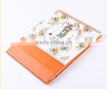 2016 factory supply custom desktop calendar