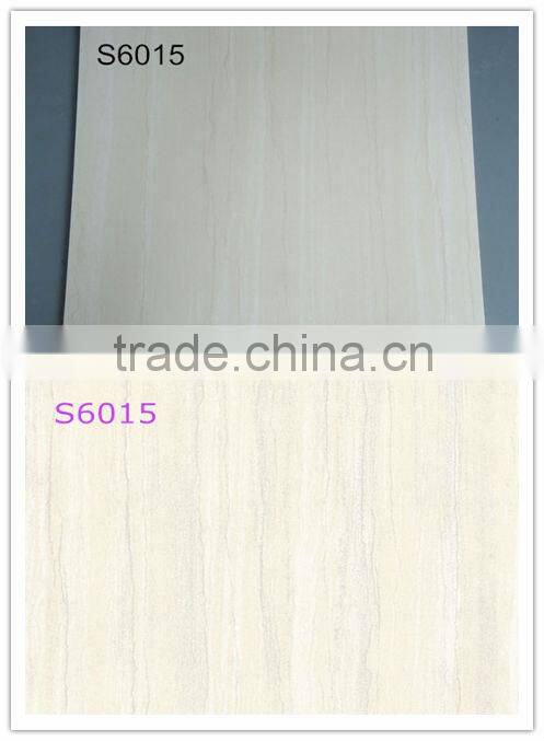 Nano Finished Ivory/Beige Soluble Salt Polished Porcelain Floor Stock Tiles