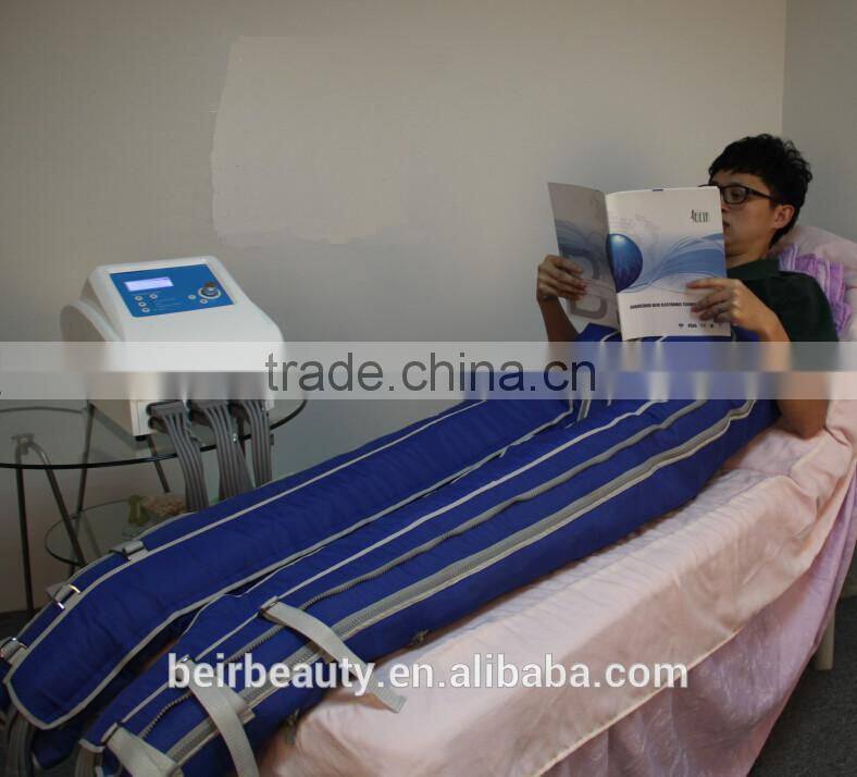 low precio pressotherapy / Air wave far infrared pressotherapy slimming machine / pressotherapy and strong deep lymphatic