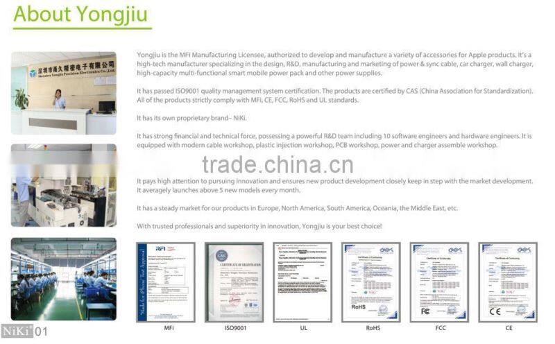 2015 most popular 2in1 USB date cable for iphone and android