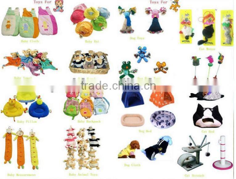 wholesale dino shape baby squeaky rattle toy / ICTI audited CE/EN71 standard soft rattle plush baby toys