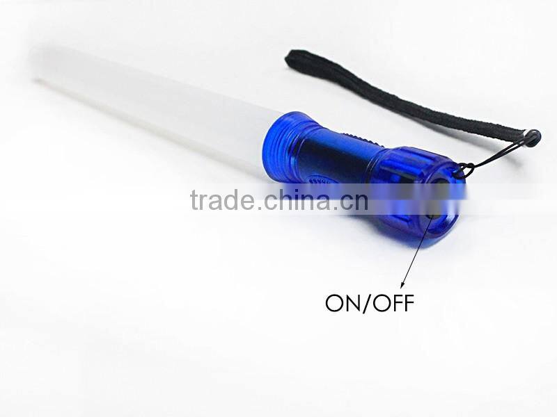 2 Brightness Mode Light/Strobe/OFF 1 LED Plastic Flashlight