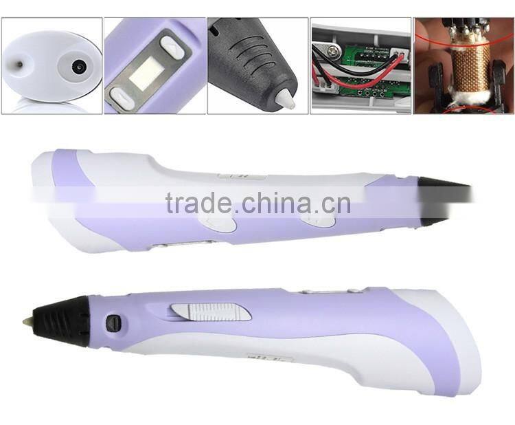 3d 2016 hot selling pen 3d drawing pen with CE Rohs