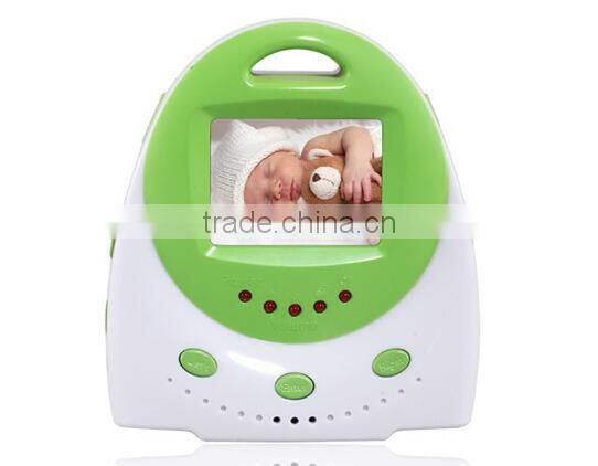2.4GHz Wireless Digital Baby Monitor with Two Way Audio and Temperature Alarm and TV out function