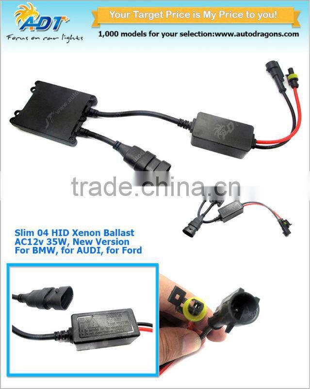 35w 55w fast bright xenon slim ballast hid kit