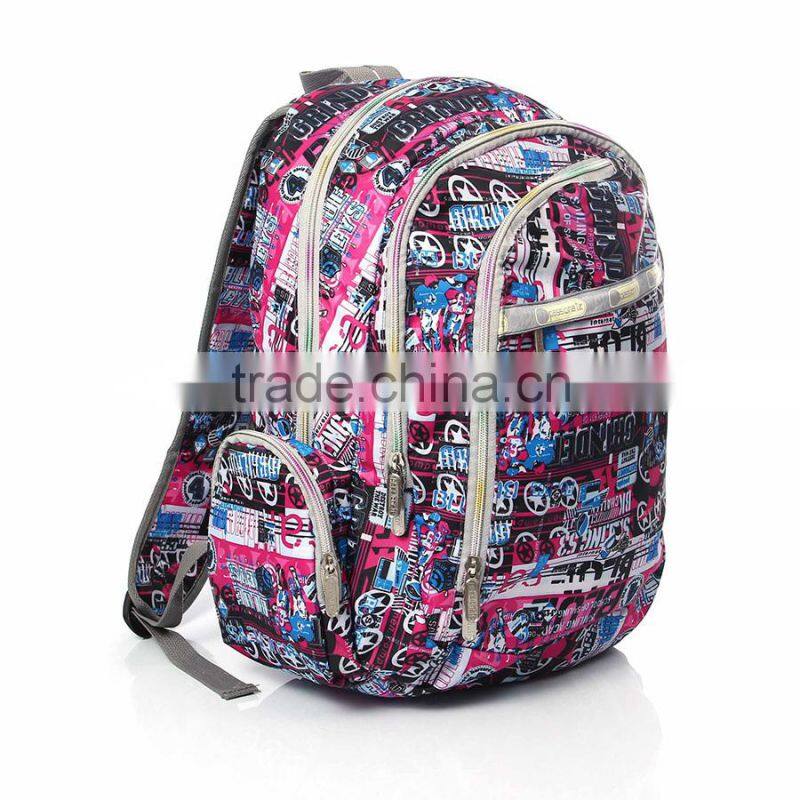 Leisure Travel Nylon Backpacks School Bags Wholesale Bags