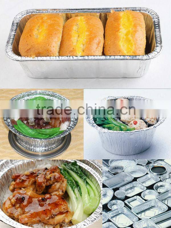 Cake tray meterial for aluminium foil for food packing