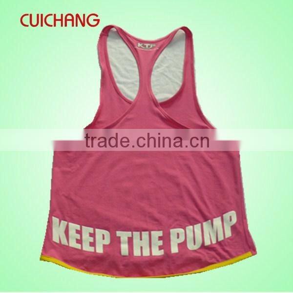 Muscle tank tops&loose tank tops wholesale women&y back tank tops for men-CC336