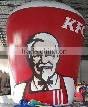 2013 hot rooftop inflatable balloon shape for advertising hot sale