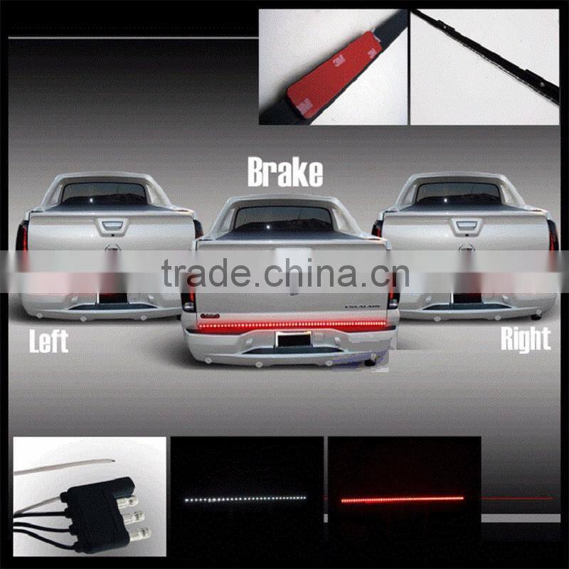 Wholesale factory low price new popular arrival waterproof flexible 60 inch led tailgate light bar for car accessories