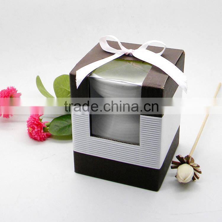 Unique shape ceramic aroma burner with bright color glaze