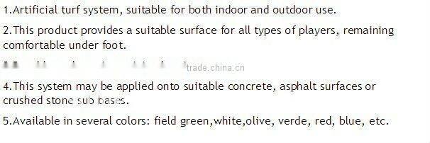 Suntex Golden Slam-T19 artificial turf for tennis court