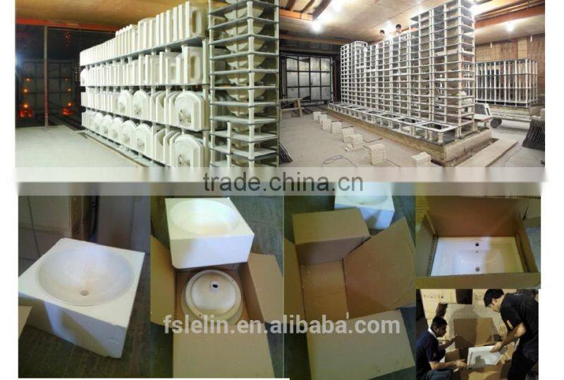 LELIN latest super thin,slim edge art ceramic basin lavatory bowl sink bathroom vanity wall mounted left-side mini wash basin