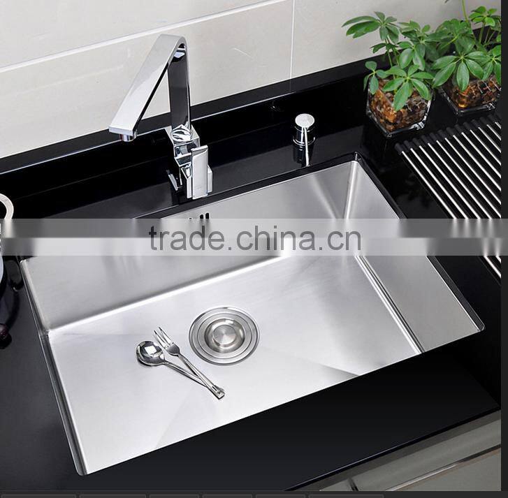 cUPC Stainless steel prison sink Used commercial undermount single handmade kitchen sink