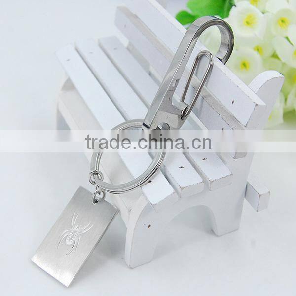 Pretty Stainless steel Carabiner KeyChain