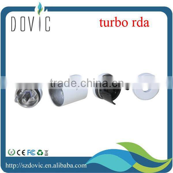 IN STOCK !!! silver / black turbo rda authentic turbo rda white with tobeco price