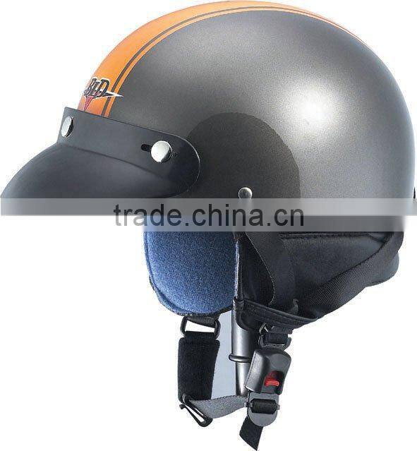 dot racing half face helmet