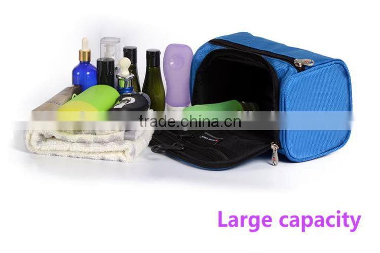 High Quality Cosmetic Oxford Pouch,Square Bottom Lock Pouch