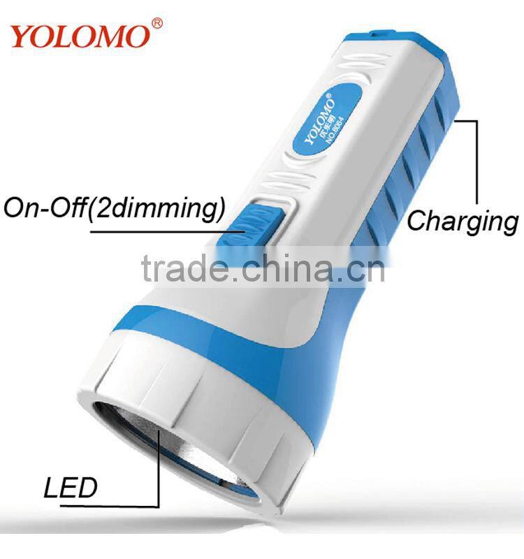 white torch flashlight with battery outdoor hunting light