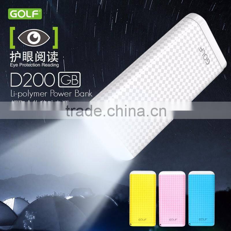 shenzhen factory OEM logo portable charger mobile power bank 20000mah