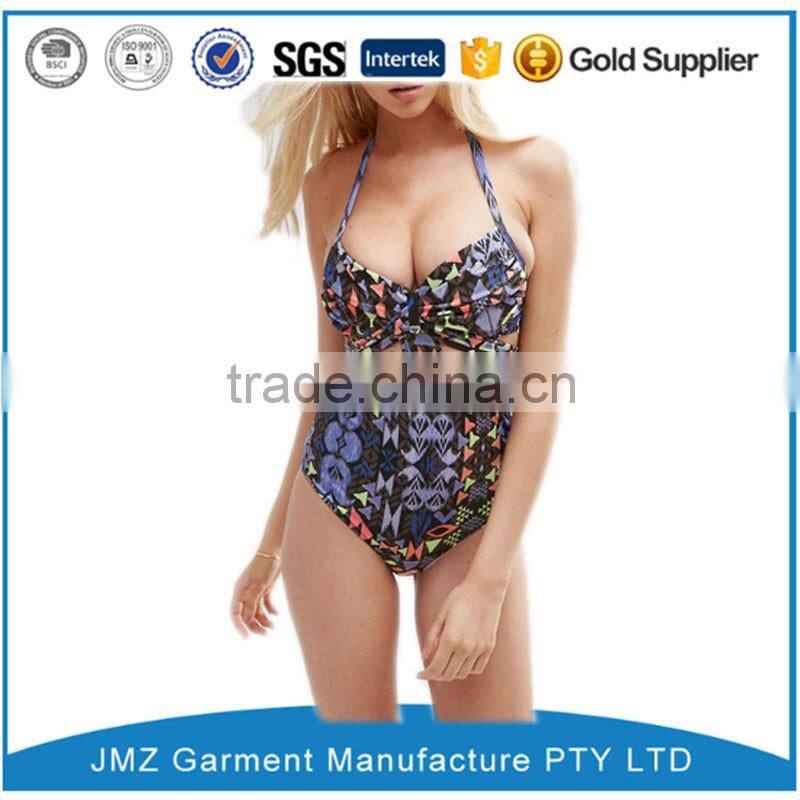 High quality swimwear factory polyamide spandex bikini swimwear