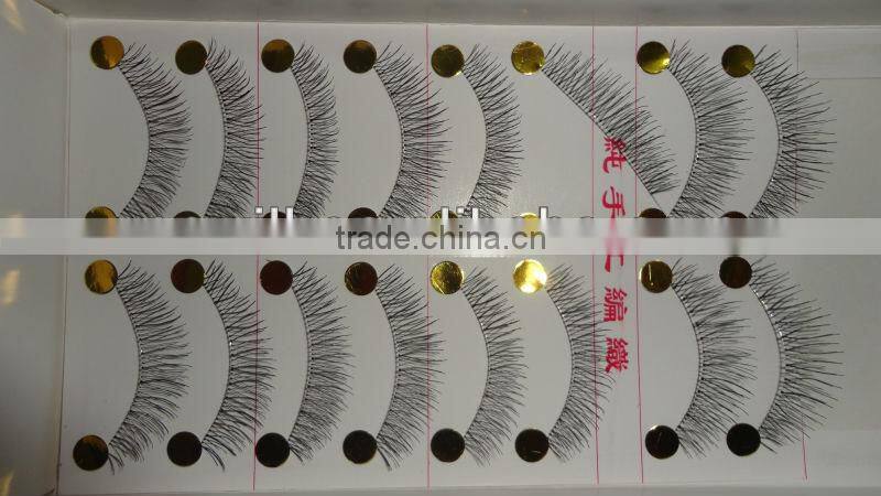 Fashion Pretty Most Professional False Eyelashes Black Eyelashes Manufacturer/OEM Acceptable