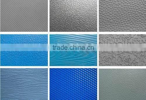 china galvanized steel embossing machine/embosser machine for metal sheet