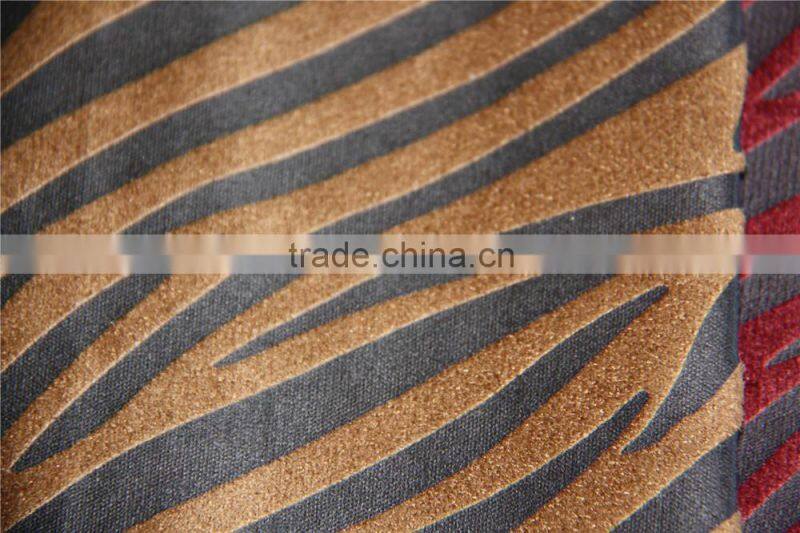 100%polyester coating suede sofa fabric