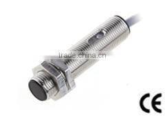 Metal cylinderical photoelectric sensor through beam
