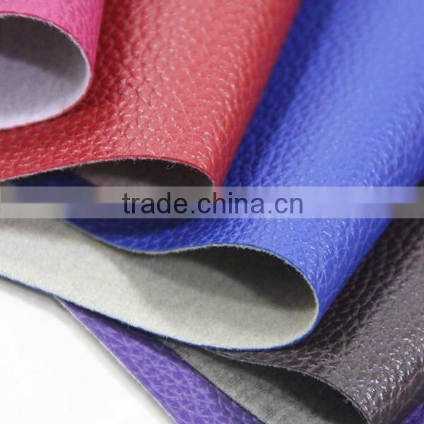 PVC leather fabric for sofa, chair, purse and furniture usage, very strong