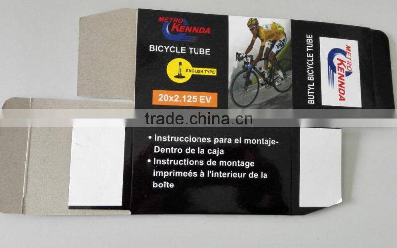 Butyl bicycle tube 24x1.75 FV 26x1.75 16x1.75 DURO high quality tube supplier