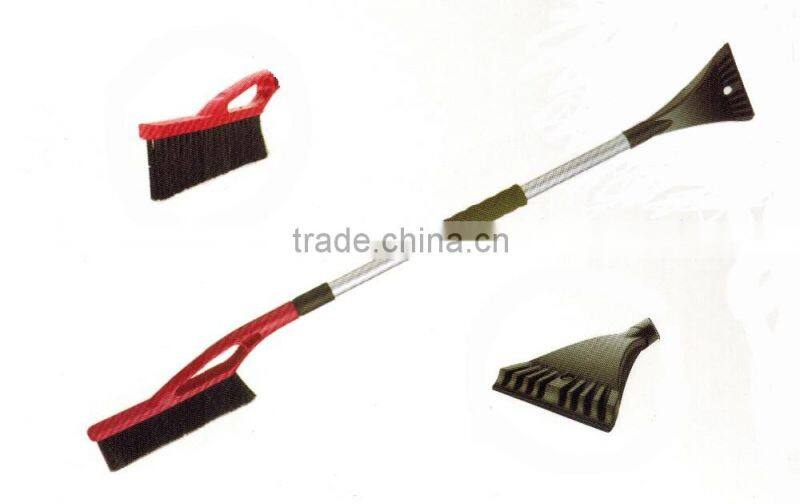 Telescopic Window Wiper Snow Brush with Ice Scraper