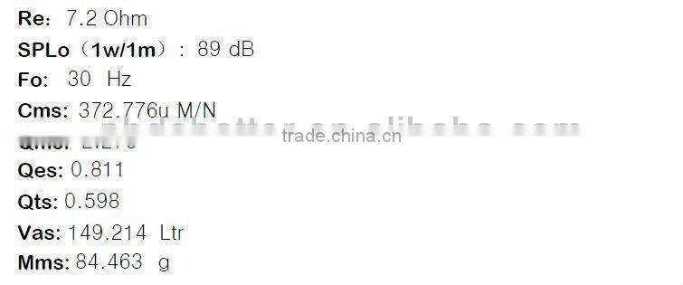 12 inch PA speakers and subwoofers