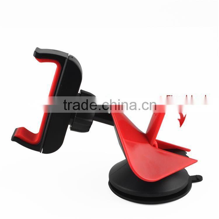 Top selling products car phone holders PVC clamp car Dashboard mount for iphone6