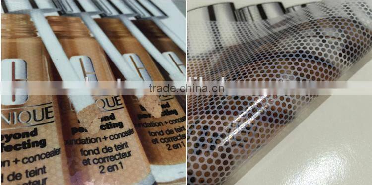 Clear Perforated Two Way Vision Window Adhesive Vinyl Sticker