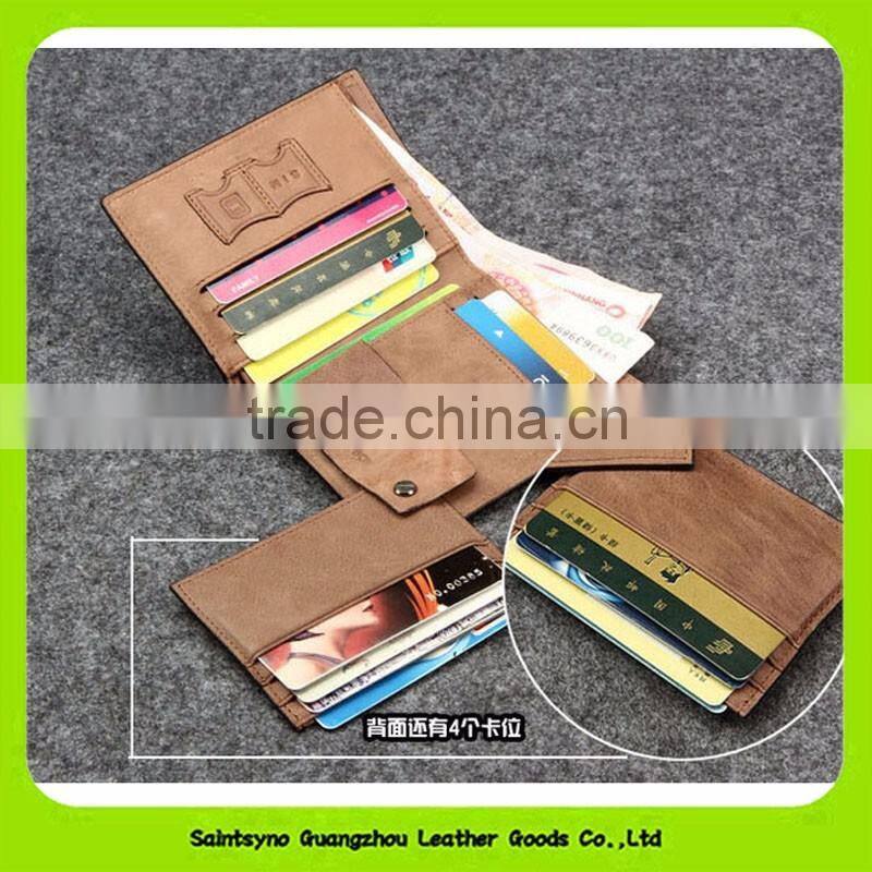 16413 High quality and best price leather cash pouch