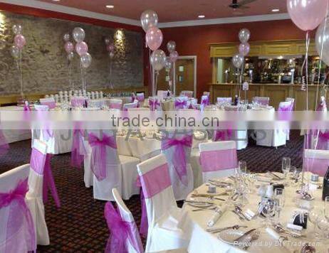 Chiffon Chair Sashes for Wedding Banquet