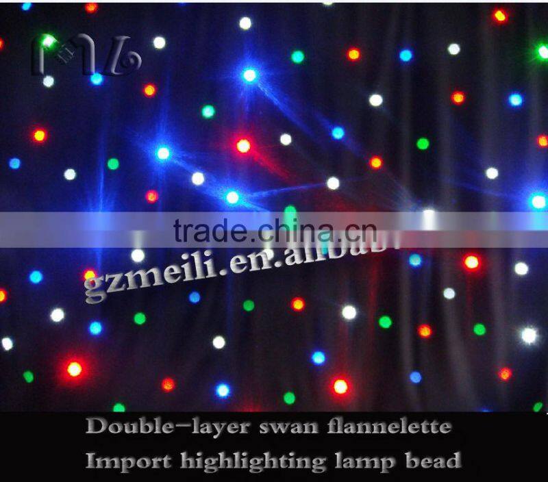 alibaba christmas decoration led star vision curtain