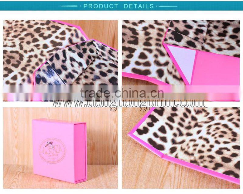 Free sample creative paper perfume packaging gift box