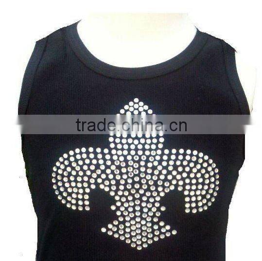 Heat Transfer Rhinestud Motif Eagle Design