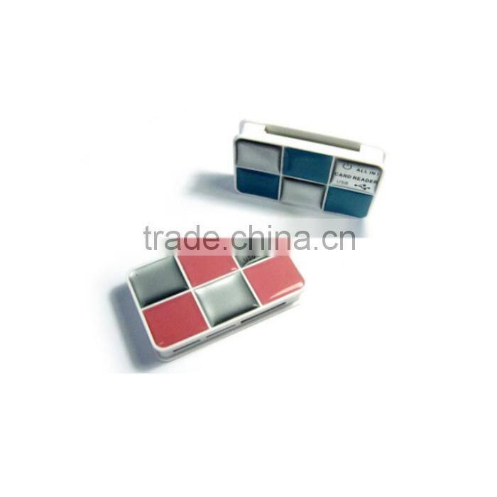 All in one Mini Multi in One Memory Card Reader Plastic Shell
