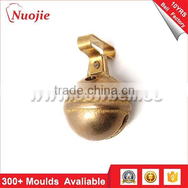 Wholesale 2.6" plated or painted color cow bell with cow print for cow and sheep