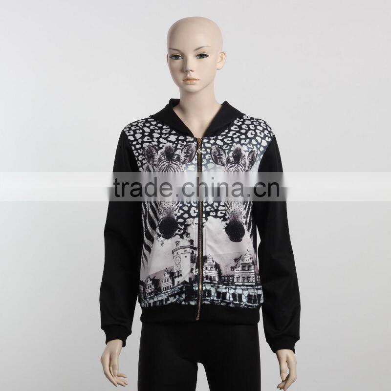 F5W20116 Custom Design Hoodies Women Sublimated Printing Hoodies Sweatshirt