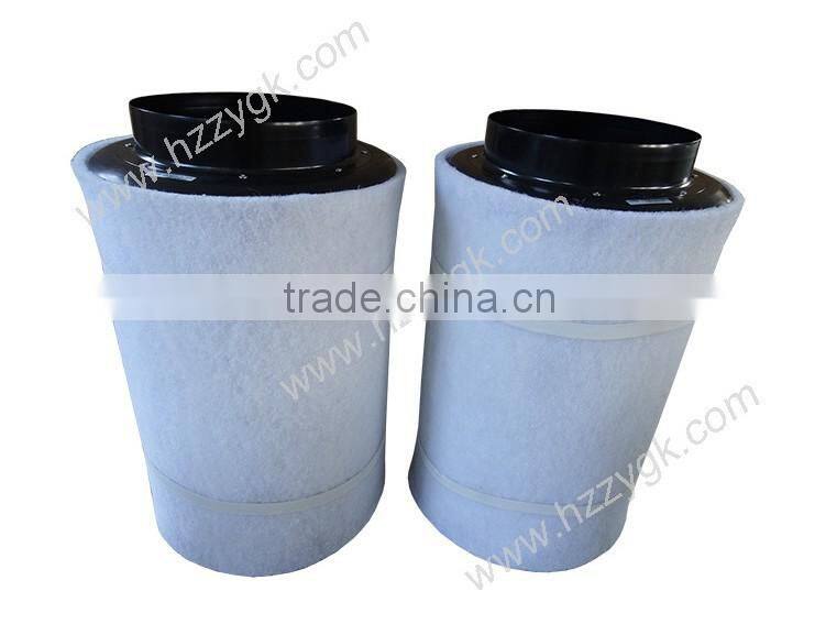 Honeycomb activated carbon filter hydroponics/carbon air filter for greenhouse