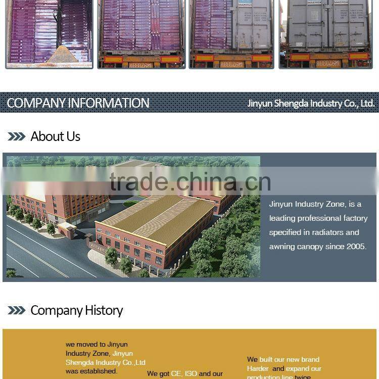 Newest fashion design Bimetal Radiator made in zhejiang