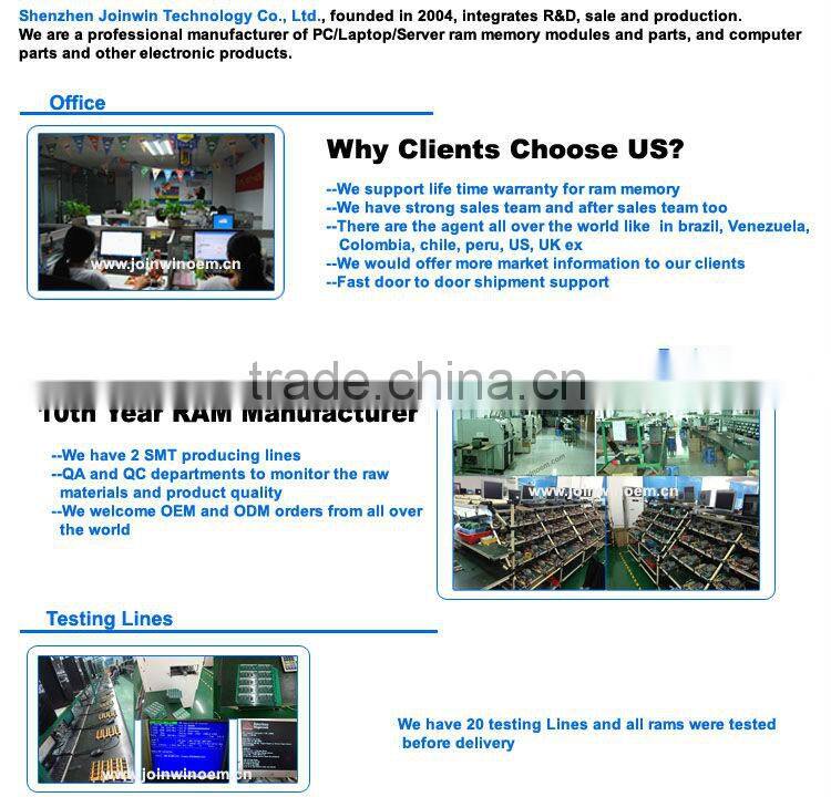 Free sample from joinwin desktop ddr2 8gb 2x4gb ram price