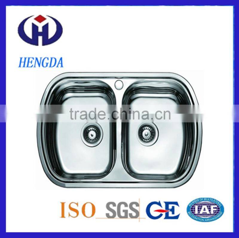 Special design Kitchen Stainless Steel with double bowl